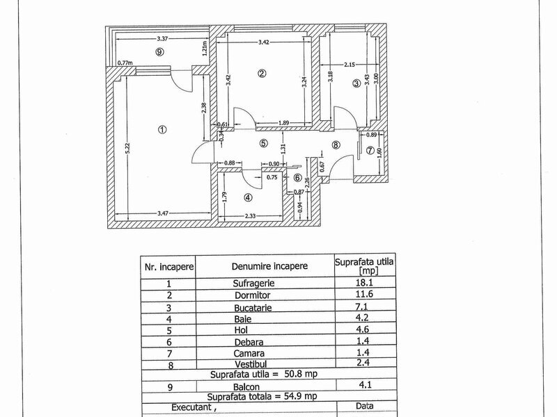 Dristor, 5 minute metrou, pe sos. Mihai Bravu, langa MC Donald's, bloc 1980